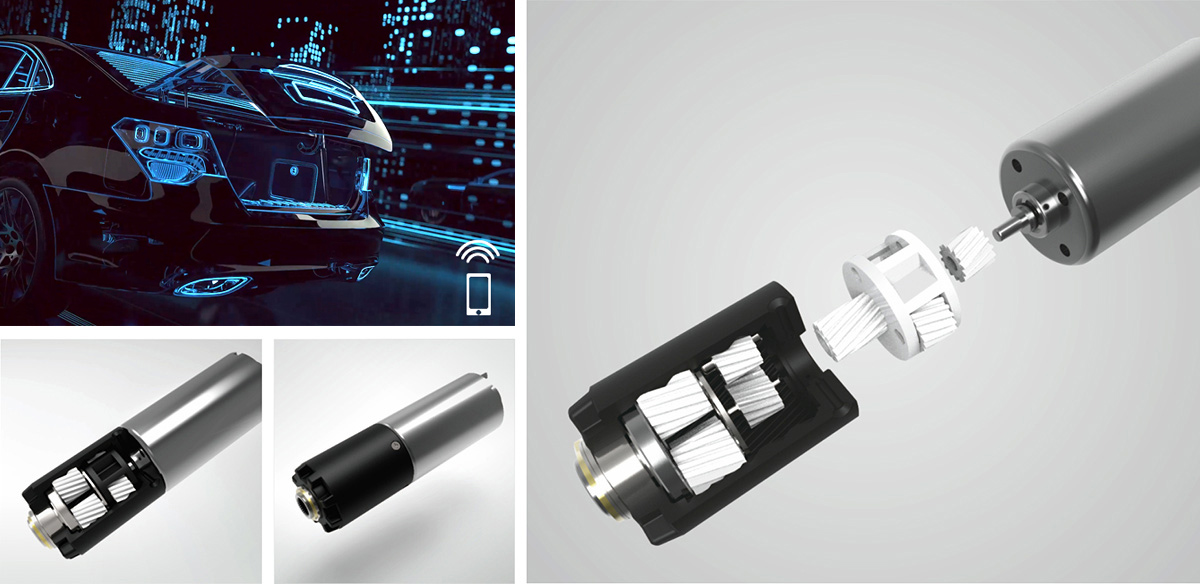 汽車(chē)電動(dòng)推桿齒輪箱