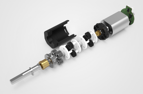 汽車(chē)后視鏡電機齒輪箱