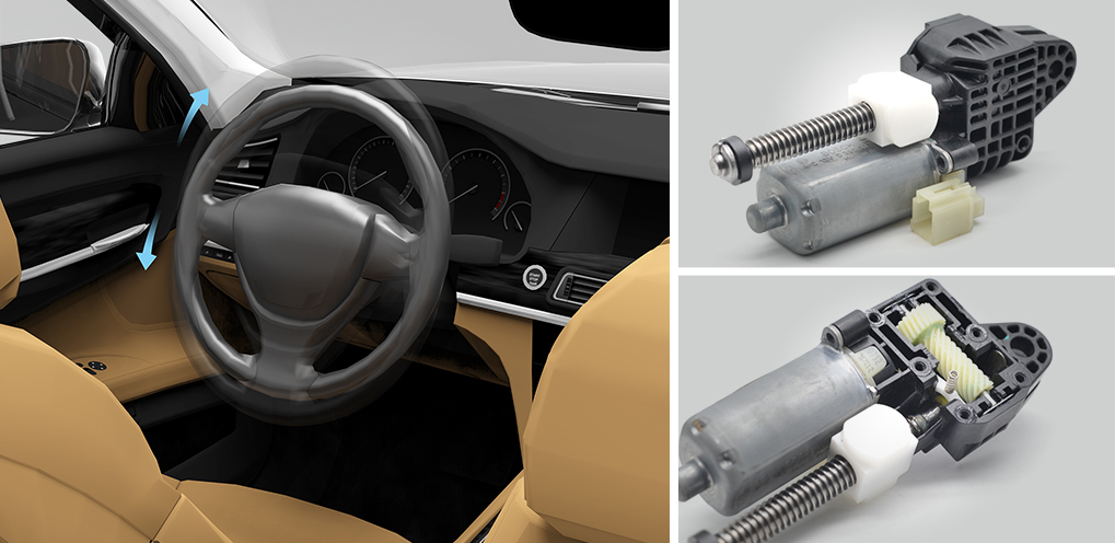 自動(dòng)方向盤(pán)調節電機