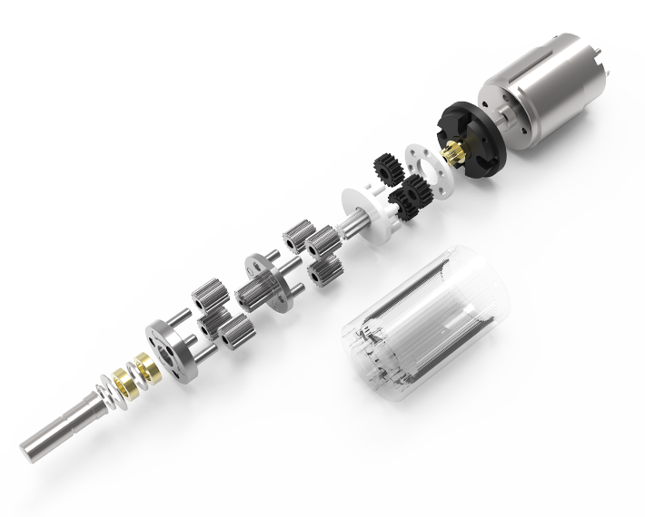 電動(dòng)窗簾電機結構